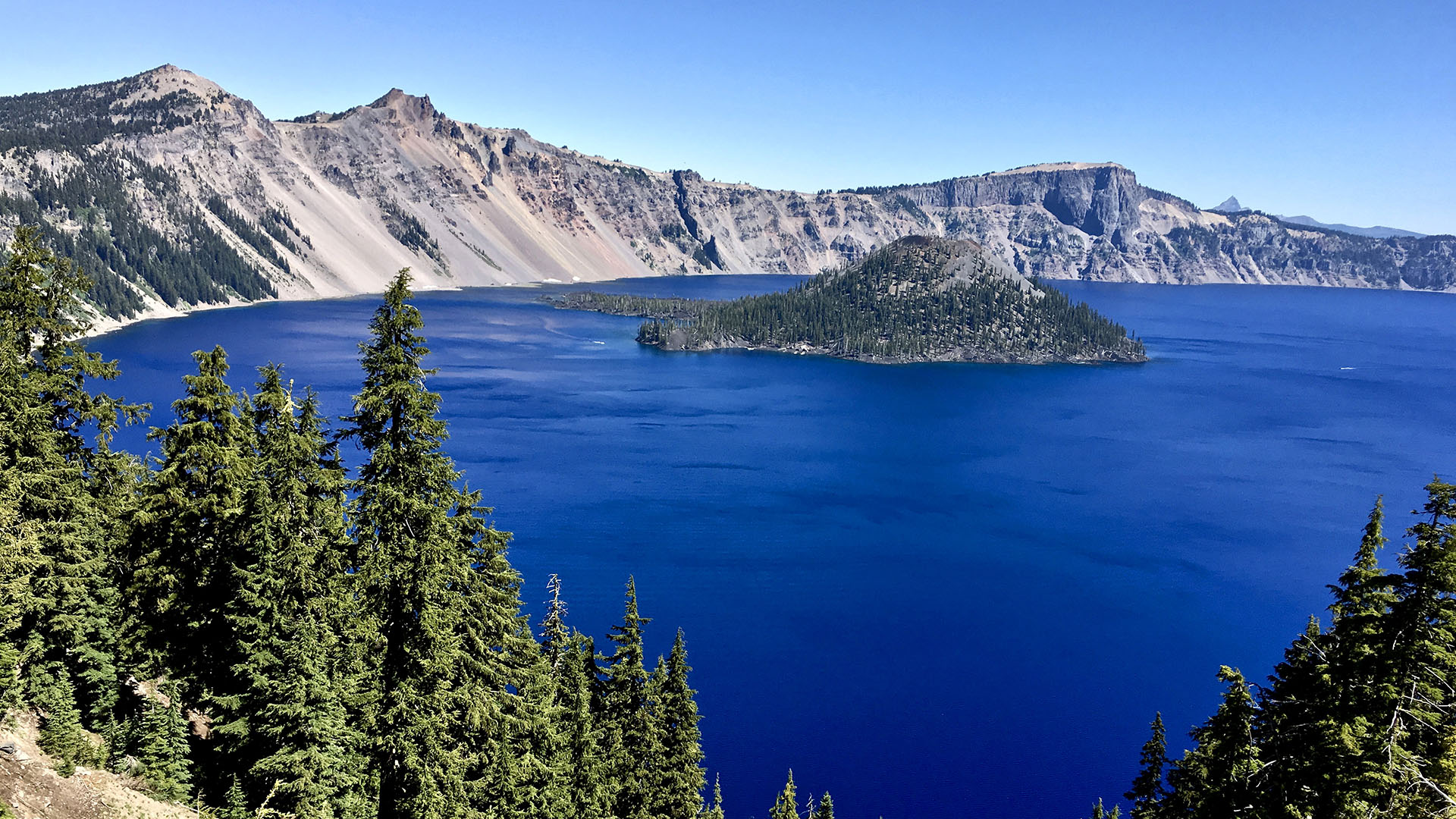 Escapade routi re jusqu au lac Crater  en Oregon 